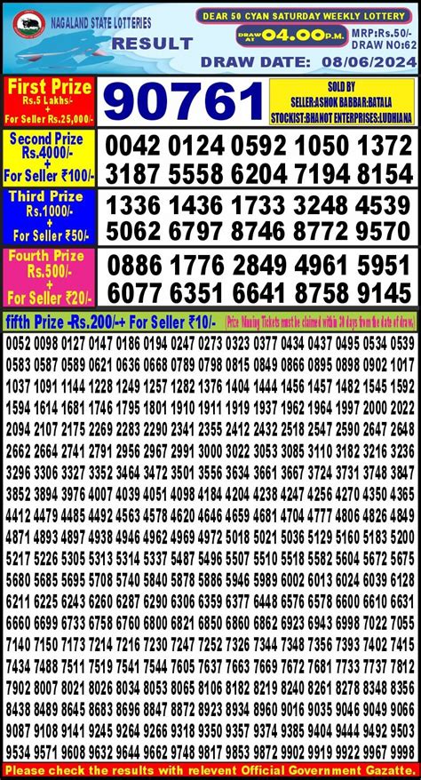 dear 50 cyan saturday weekly lottery|Dear 50 cyan Saturday Lottery 4pm Result 22/06/2024.